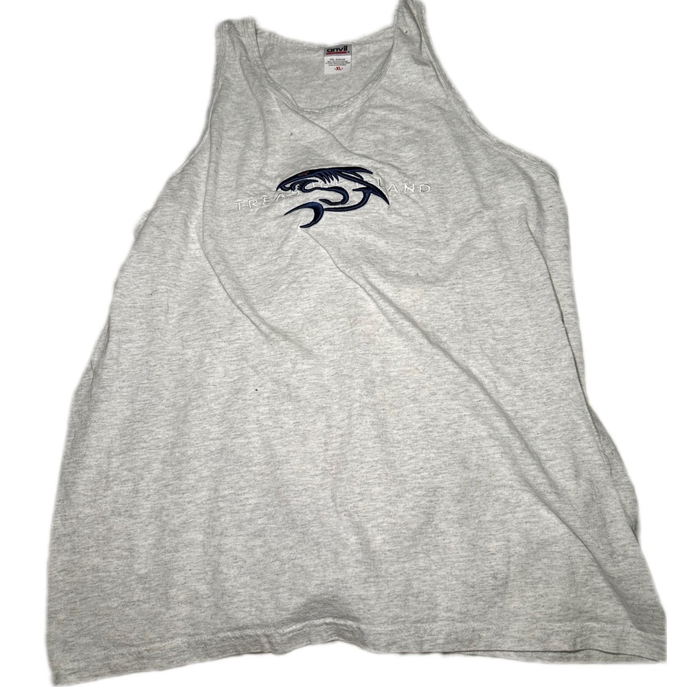 🆕 Vintage Treasure Island Embroidered Tank Top